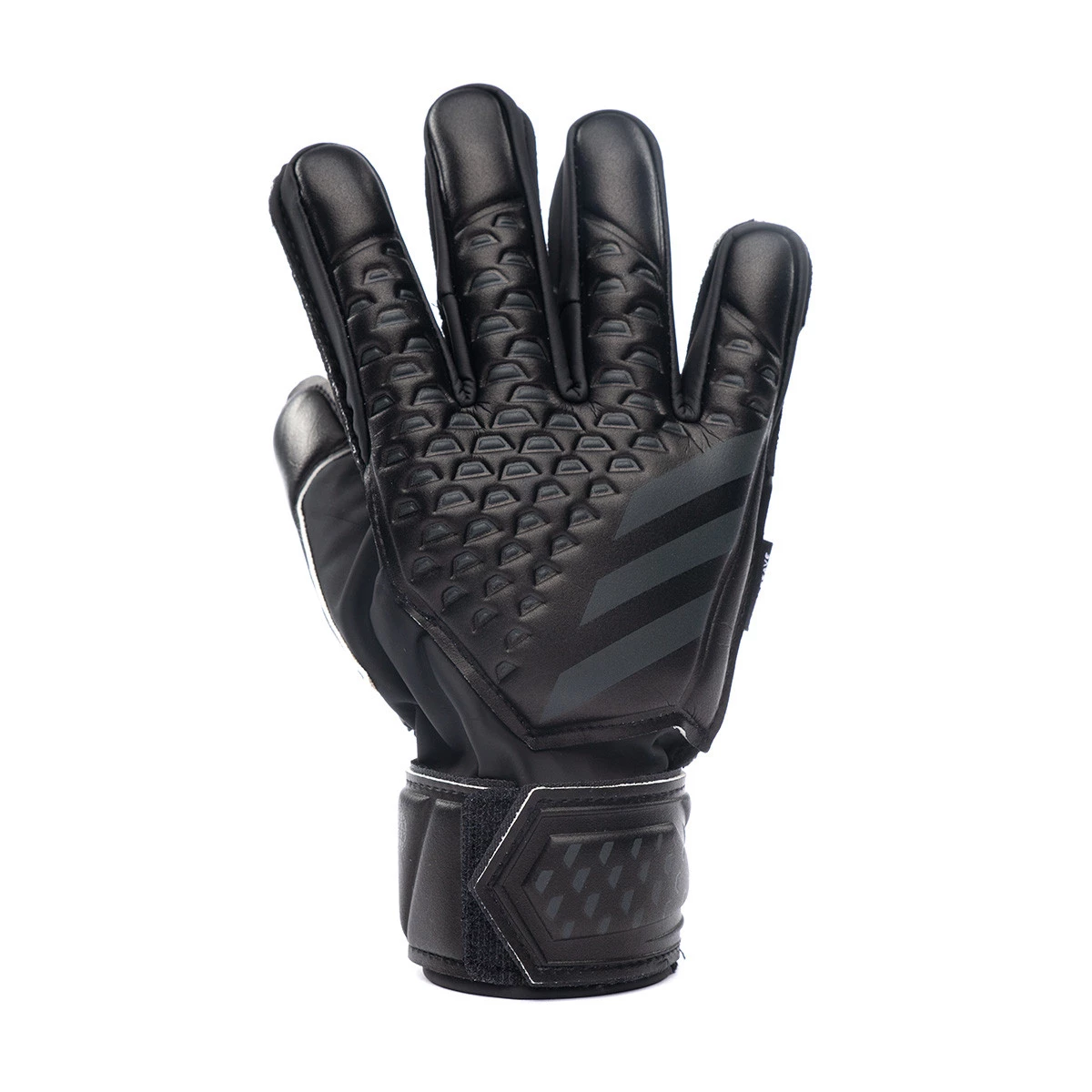 Gloves adidas Kids Predator Match Fingersave Black White Futbol Emotion