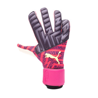 Puma Future Pro Grip Hybrid Goalkeeper Gloves - Orange-Blue, 7