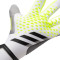 Guante Predator Competition White-Lucid lemon-Black