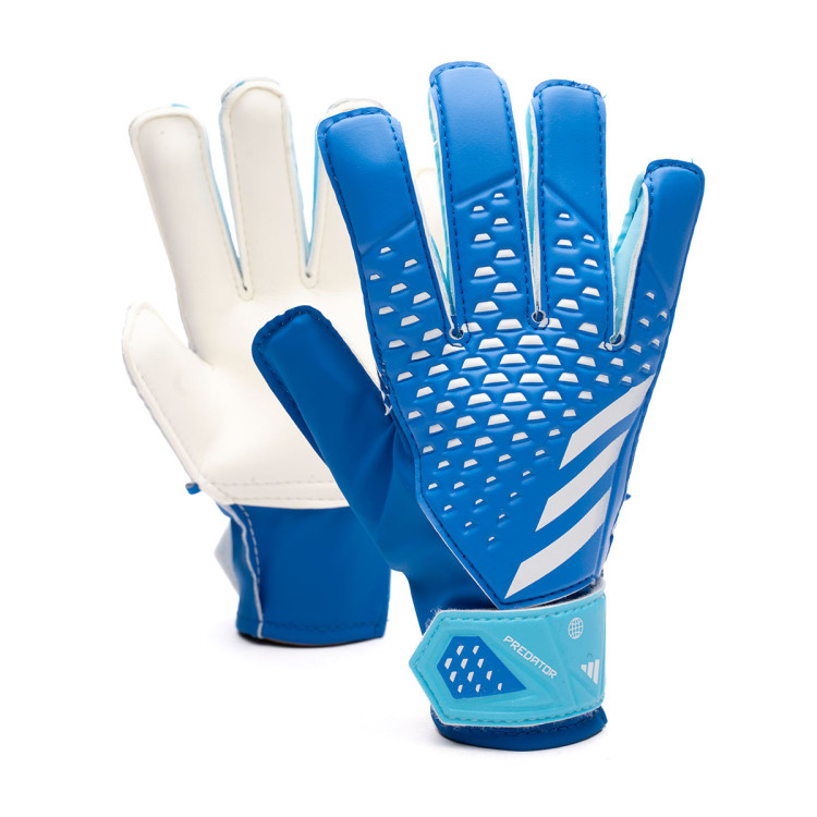 Gloves adidas Kids Predator Training Nino Bright royal Bliss blue White Futbol Emotion