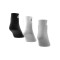 Calcetines Cushion Ankle (3 Pares) Black-White-Grey