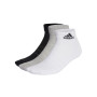 Cushion Ankle (3 Paia)-Black-White-Grey