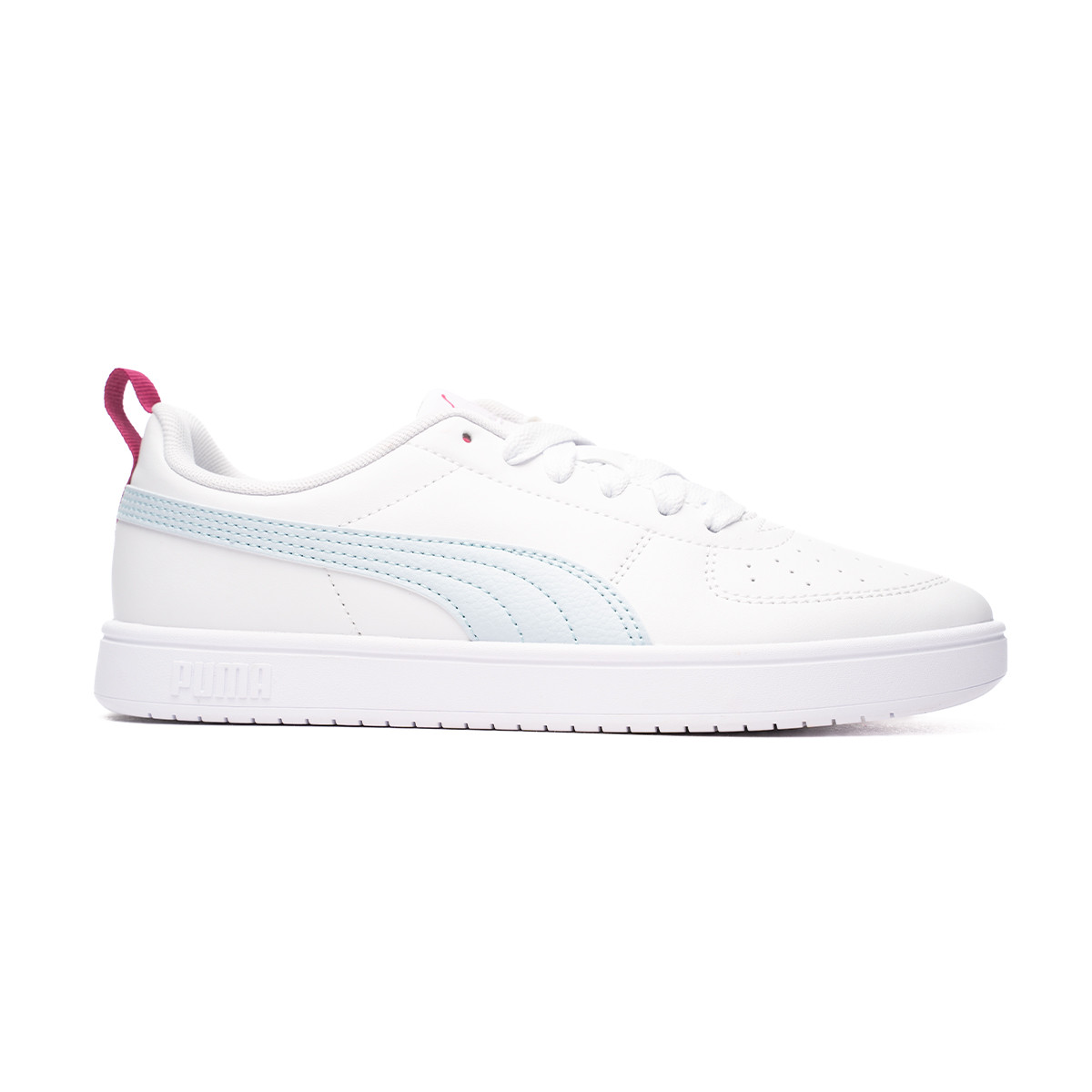 Trainers Puma Kids Rickie White-Icy Blue-Pinktastic - Fútbol Emotion