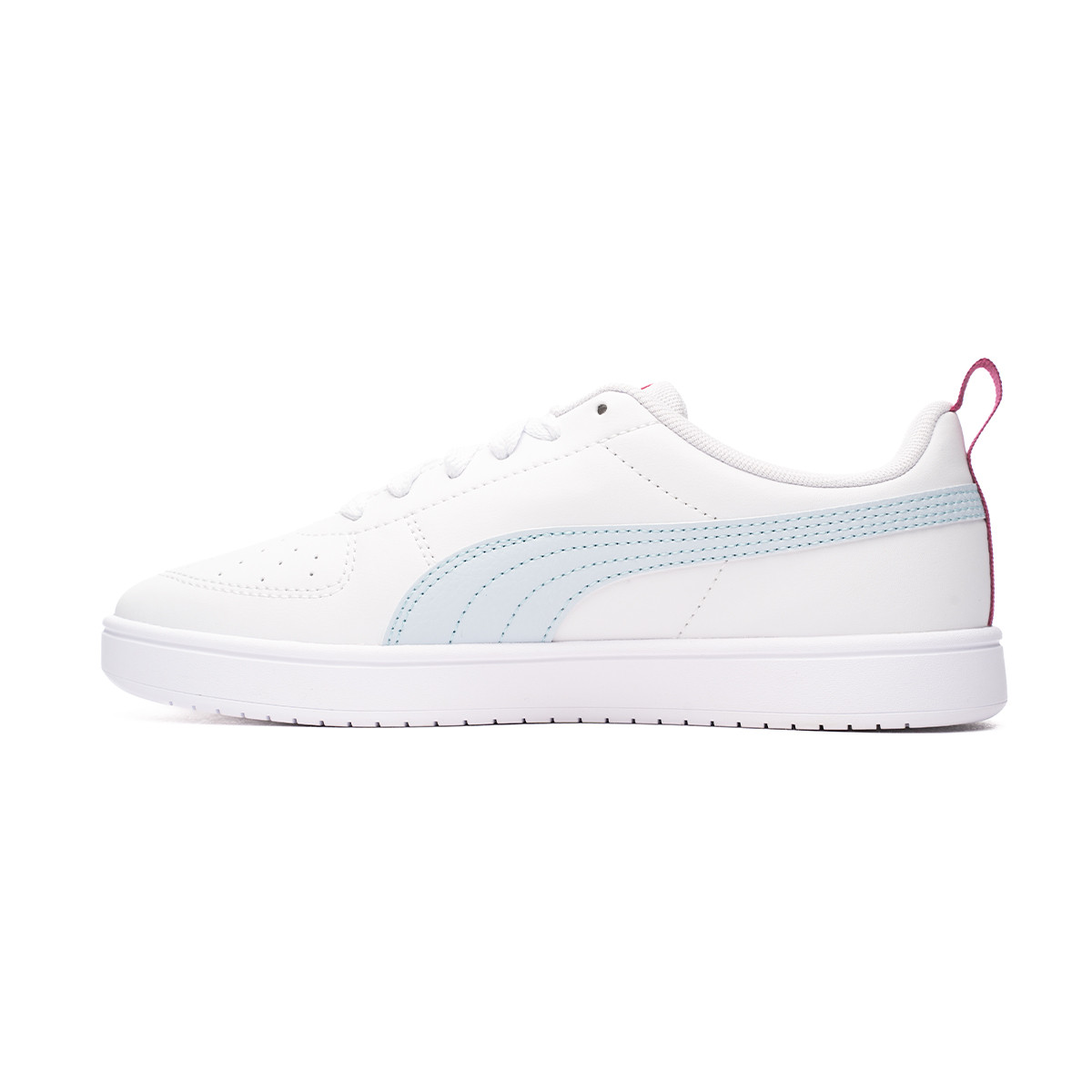 Trainers Puma Kids Rickie White-Icy Blue-Pinktastic - Fútbol Emotion