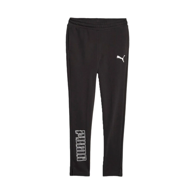 Long pants Puma Kids Active Sports Black Futbol Emotion