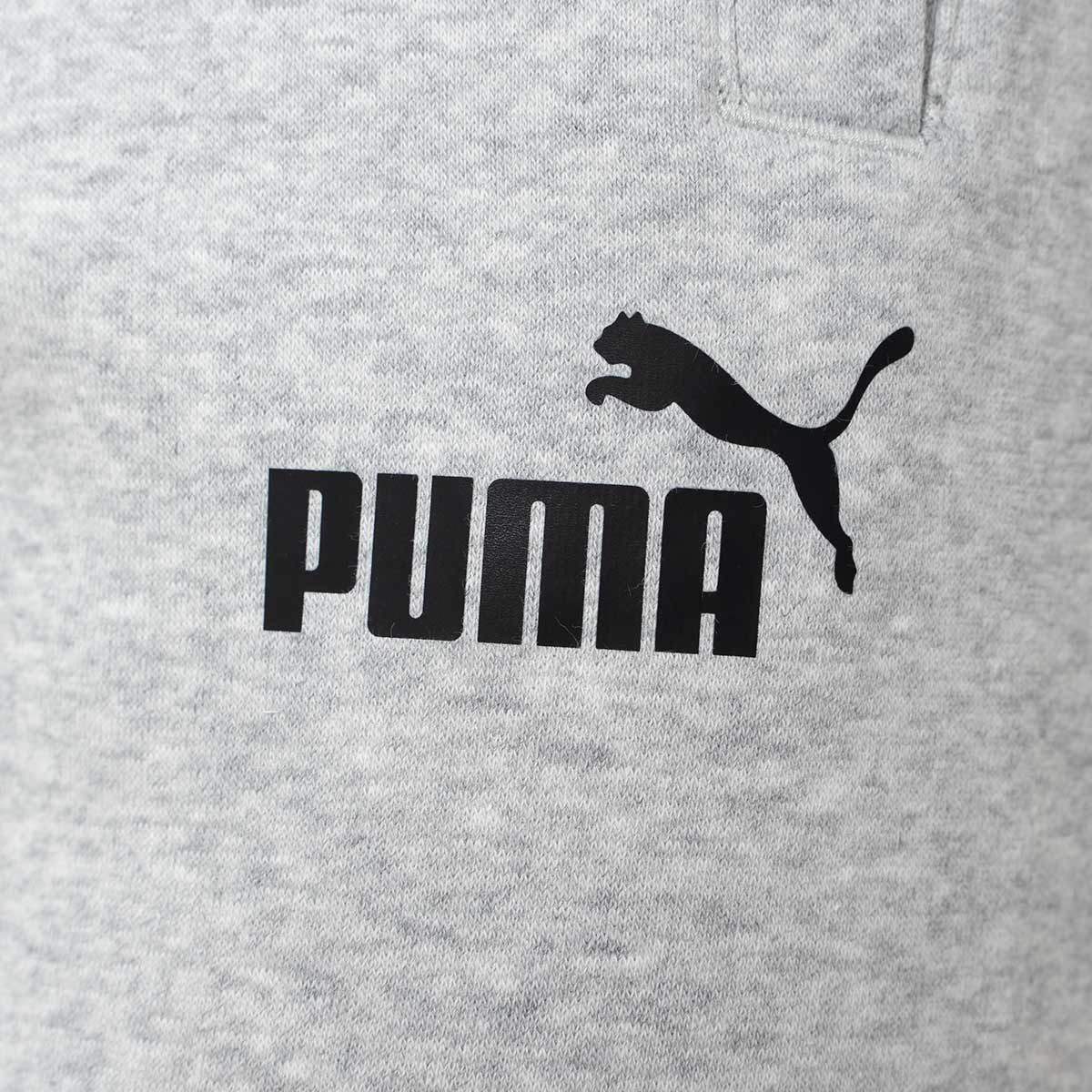 Heather Sweatpants Fútbol Light Colorblock Hosen Niño Emotion - Puma Gray Lange Power