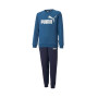 No.1 Logo Sweat Niño Rennblau