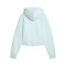 Sudadera Essentials Logo Cropped Niña Icy Blue