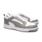 Zapatilla Rebound v6 Low White-Concrete Gray