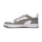 Zapatilla Rebound v6 Low White-Concrete Gray