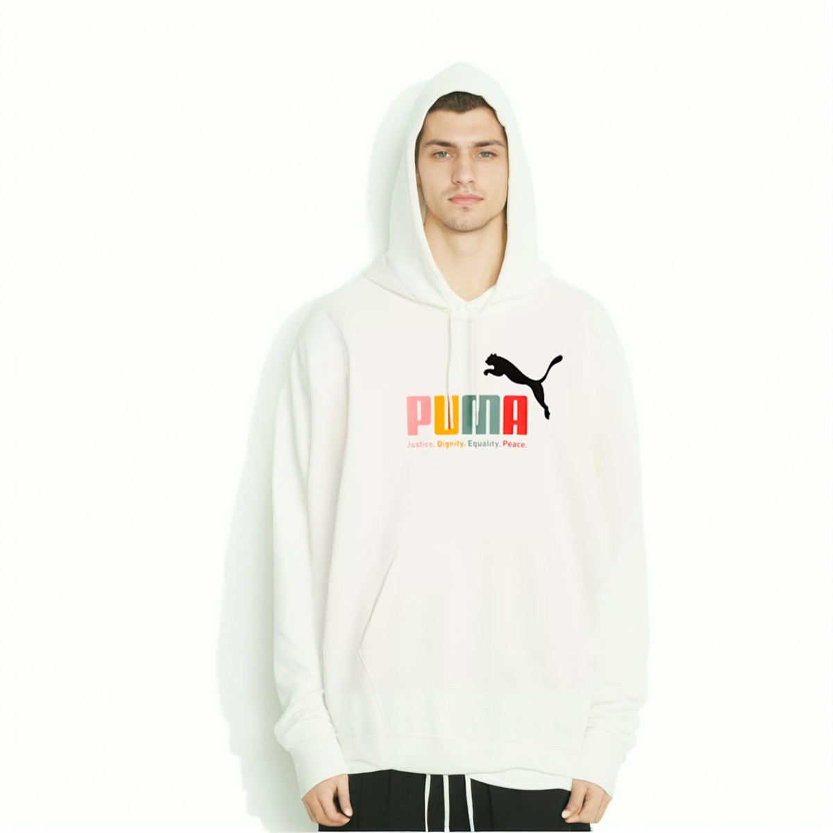 Puma rainbow sales sweatshirt