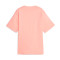 Camiseta Essentials Tape Mujer Peach Smoothie
