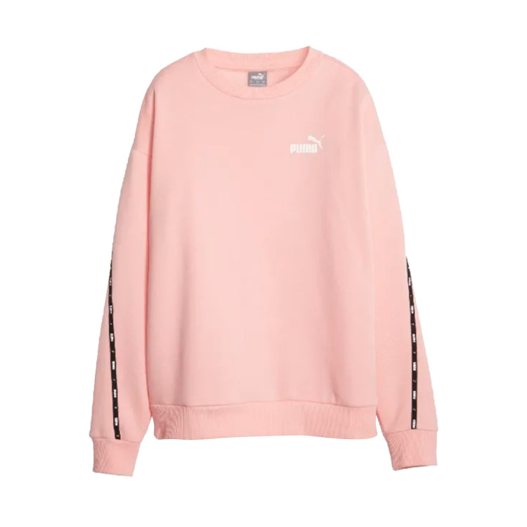 Sweatshirt Puma Women Essentials Tape Peach Smoothie Futbol Emotion
