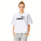 Puma Women Essentials Cropped Logo Jersey