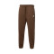 Pantalón largo Essentials Stacked Logo French Terry Mujer Maroon