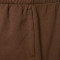 Pantalón largo Essentials Stacked Logo French Terry Mujer Maroon