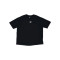 Camiseta Essentials Graphic Cotton Jersey Oversized Mujer Black