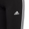 Malla 3 Stripes Niña Black-White