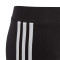 Malla 3 Stripes Niña Black-White
