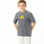 Badge Of Sport Smile Bambino Grey Three