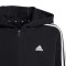 Sudadera 3 Stripes Niño Black-White