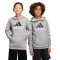 Sudadera Big Logo 2 Niño Medium Grey Heather-White