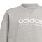 Sudadera All Szn Niño Medium Grey Heather-White