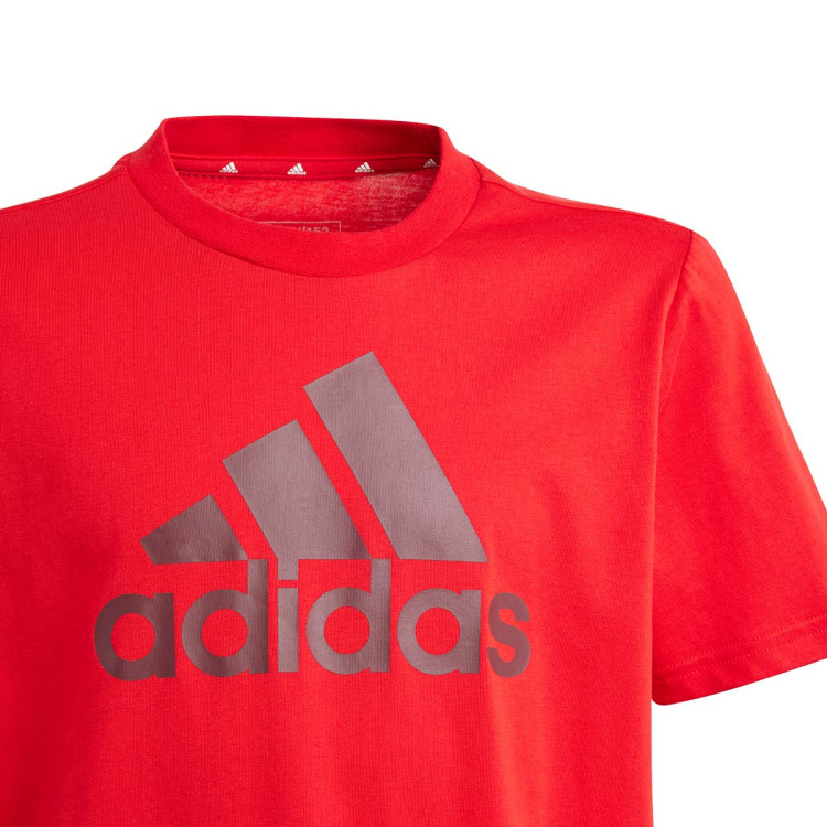 Jersey adidas Kids Big Logo Better Scarlet-Shadow Red - Fútbol Emotion