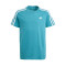 Camiseta 3 Stripes Niño Arctic Fusion-White