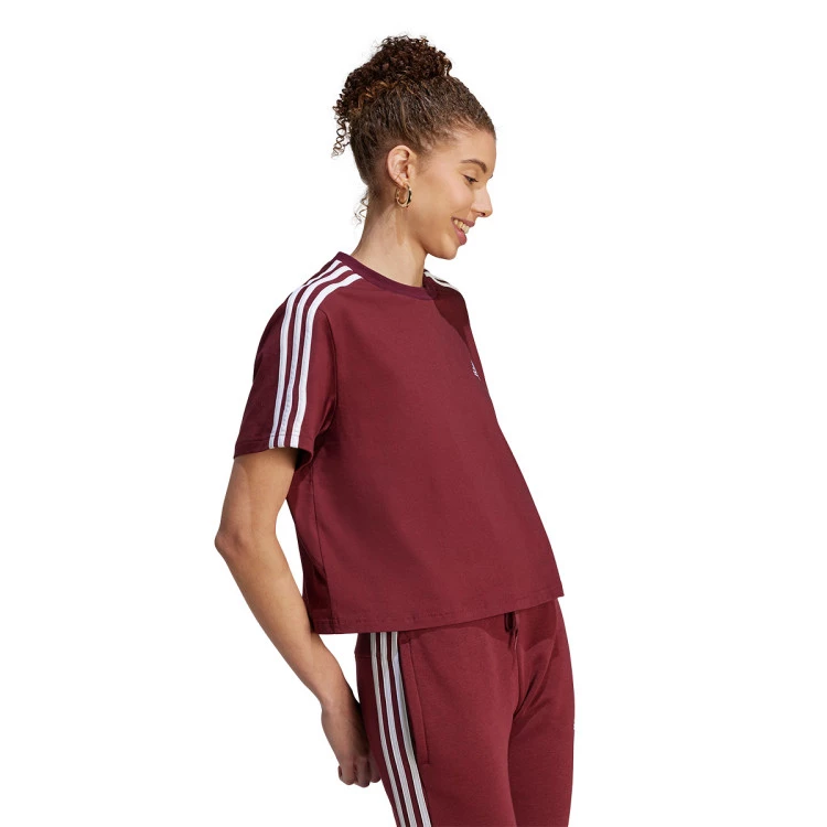 camiseta-adidas-3-stripes-mujer-shadow-red-white-2