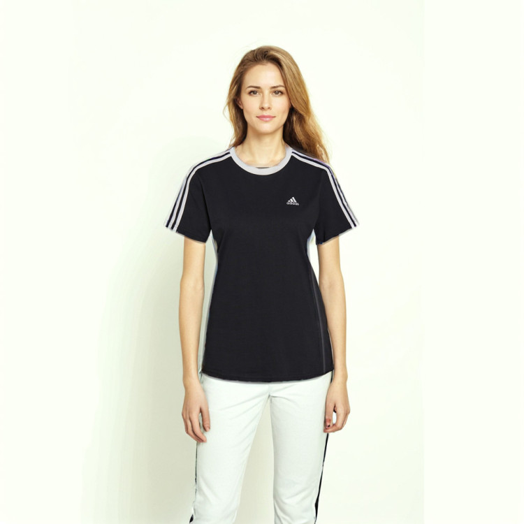 camiseta-adidas-3-stripes-mujer-black-white-0