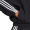 Chaqueta 3 Stripes Woven Mujer Black-White