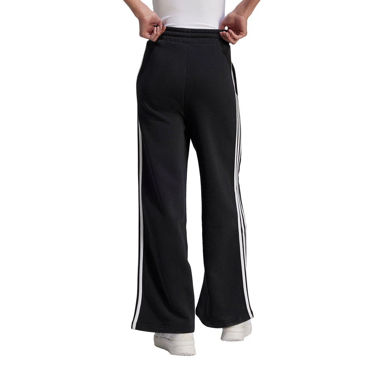 Long pants adidas Women 3 Stripes Black-White - Fútbol Emotion