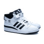 Forum Mid-White-Core Black- White