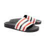 Adilette White-Red-Core Black