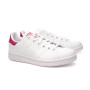Stan Smith Niño White- White-Bold Pink