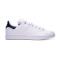 Zapatilla Stan Smith Niño White- White-Dark Blue