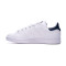 Zapatilla Stan Smith Niño White- White-Dark Blue