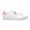 Zapatilla Stan Smith Niño White- White-Bliss Pink