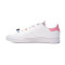 Zapatilla Stan Smith Niño White- White-Bliss Pink