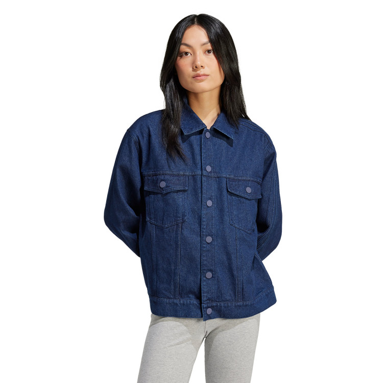 Veste adidas Denim Femme Indigo Denim - Fútbol Emotion