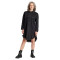 Camiseta Denim Shirt Dress Mujer Medium Black Denim