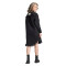 Camiseta Denim Shirt Dress Mujer Medium Black Denim