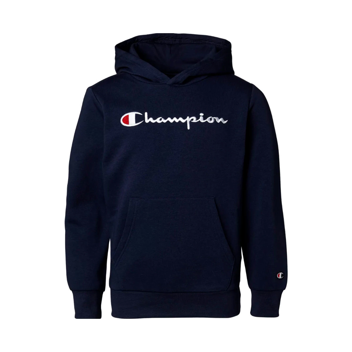 Sudadera Champion American Classics Big Logo Hoodie Niño Azul Marino -  Fútbol Emotion