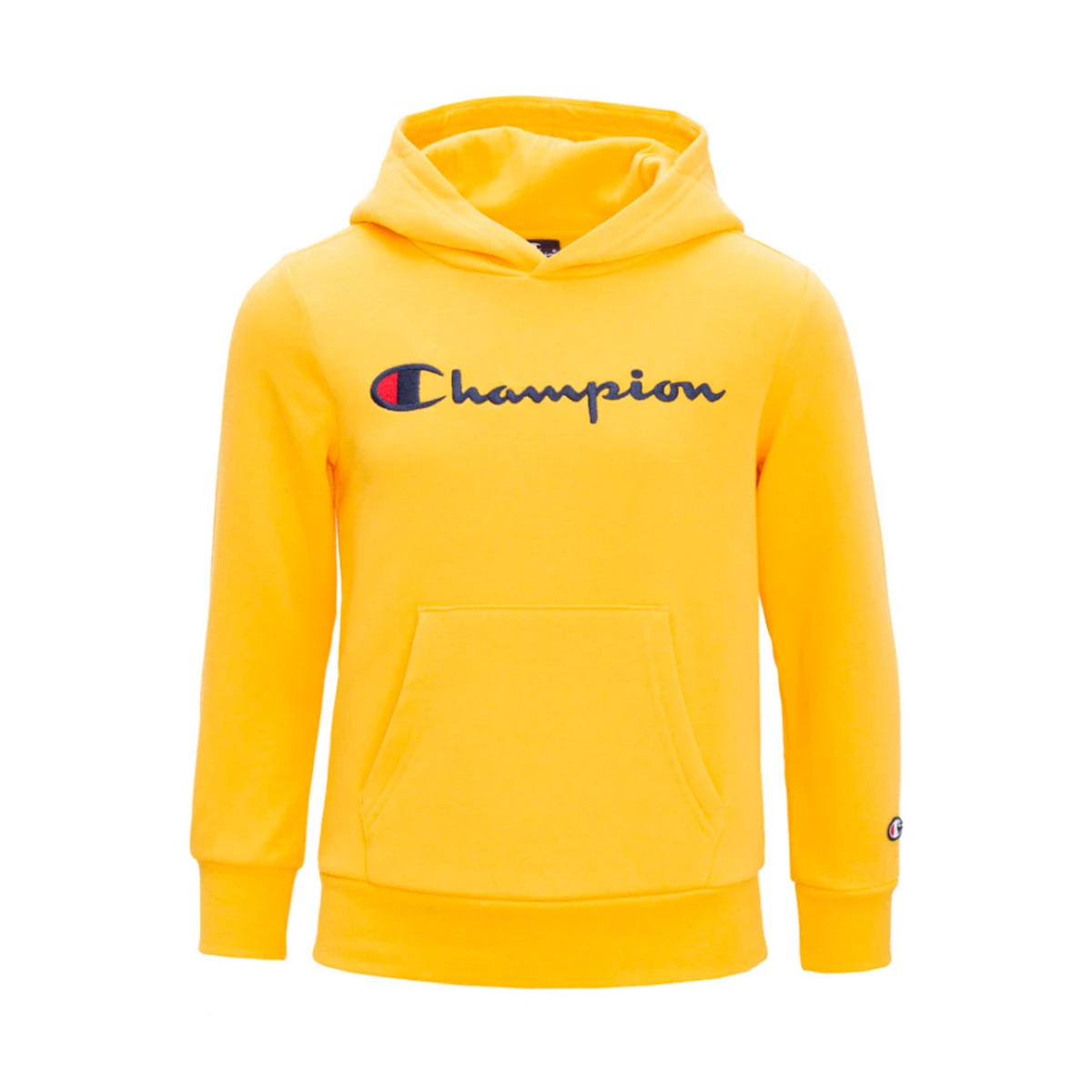 Sudadera Champion American Classics Big Logo Hoodie Niño Amarillo - Fútbol  Emotion