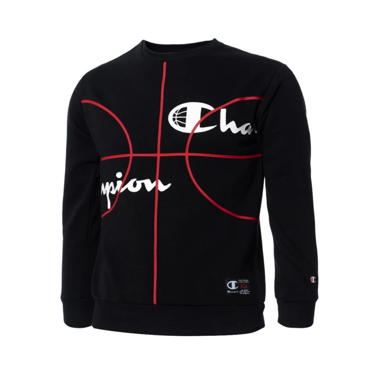 Felpa champion bambino nero deals