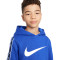 Sweatshirt Nike Sportswear Repeat Print Fleece Hoody Criança