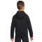 Sudadera Sportswear Si Fleece Hoodie Brush Niño Black