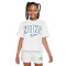 Nike Kids Sportswear Hoody Boxy Print Jersey