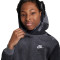 Sudadera Clb Fleece HBR Hd Wash Aop Niño Black-Iron Grey-White
